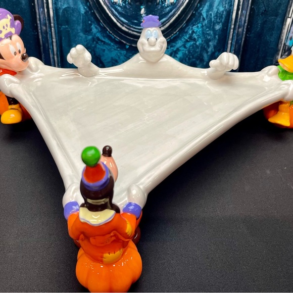 Disney Halloween Collectible Ceramic Treat Tray